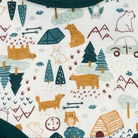 CJP BABY 3pc Fox Bear/CAMPING OUTFIT 0-3M New NWT - Picture 4 of 7